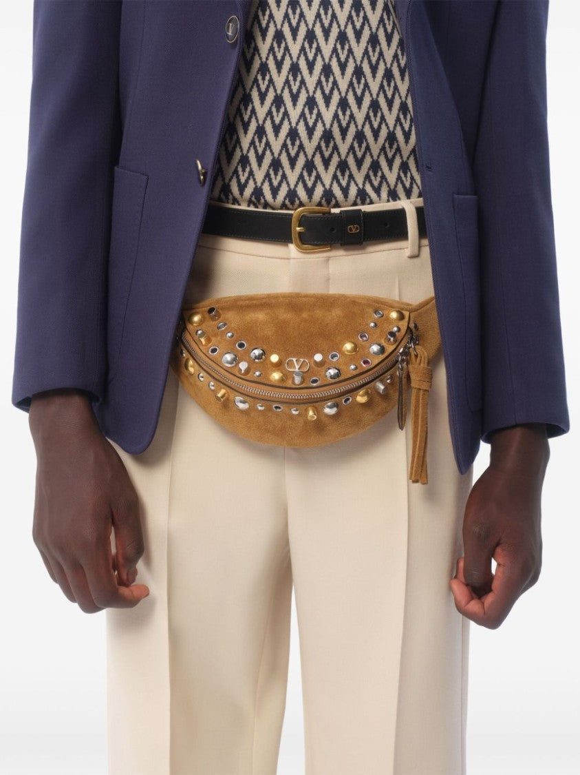 Valentino Single-Breasted Blue Jacket