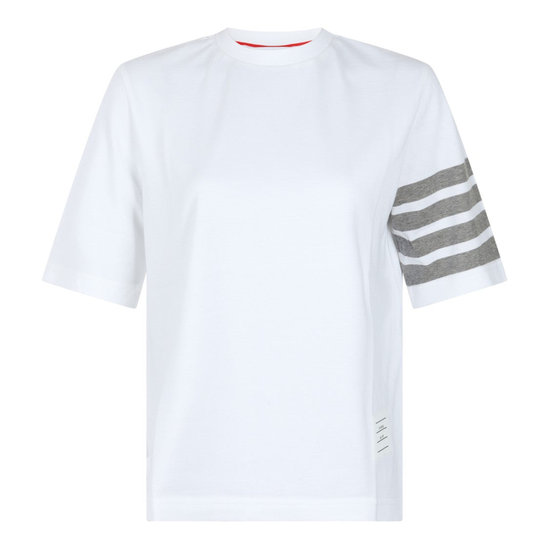 Thom Browne White Cotton 4 T T-Shirt