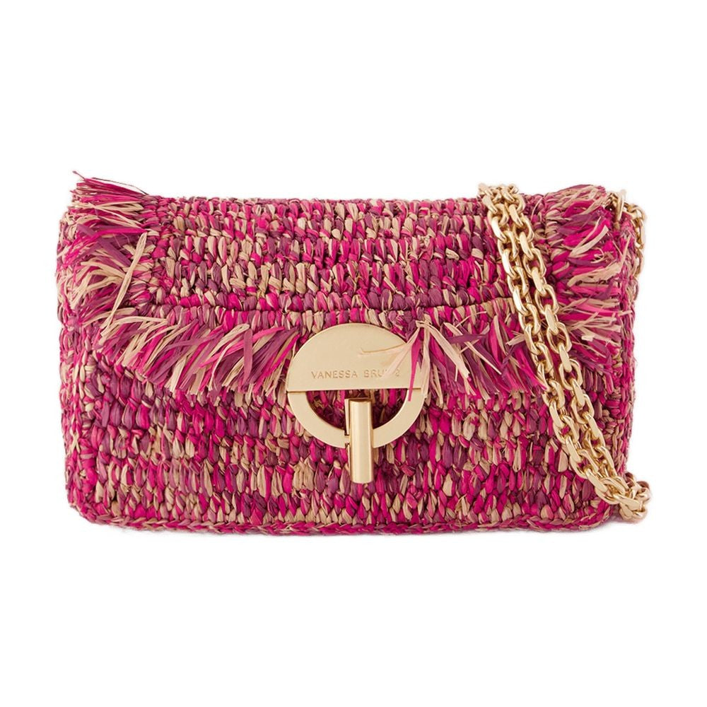 Vanessa Bruno Nano Moon Crossbody - Cotton - Pink