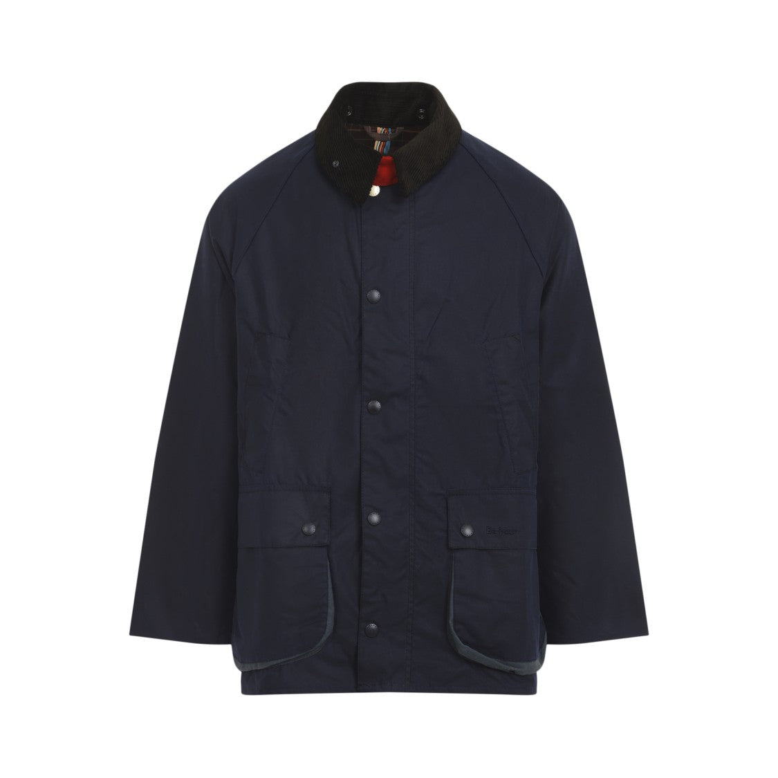 Barbour X Paul Smith Waxed Blue Cotton Jacket