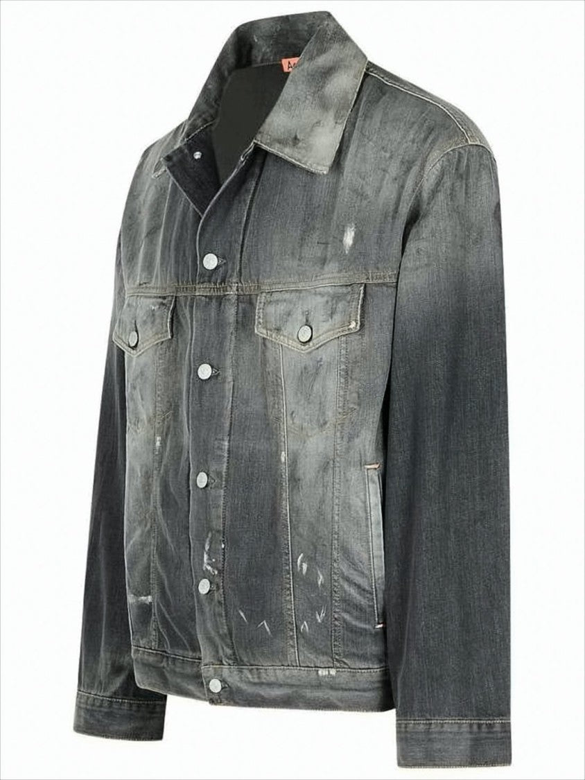 Acne Studios Vintage Black Denim Jacket