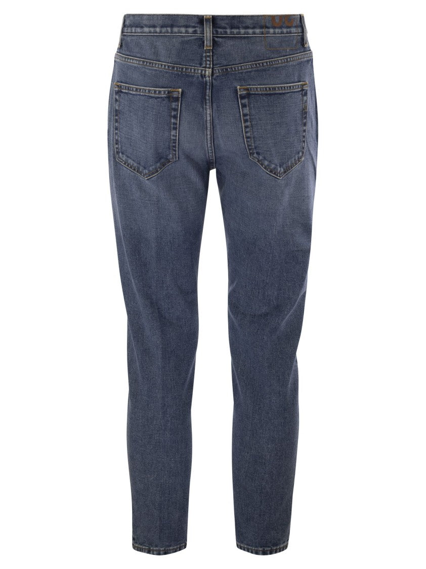 Dondup Jago - 5-Pocket Carrot Fit Jeans Trousers