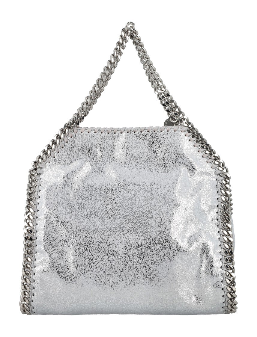 Stella Mccartney Mini Tote Falabella Eco Shiny Dotted Cha Tote Bag