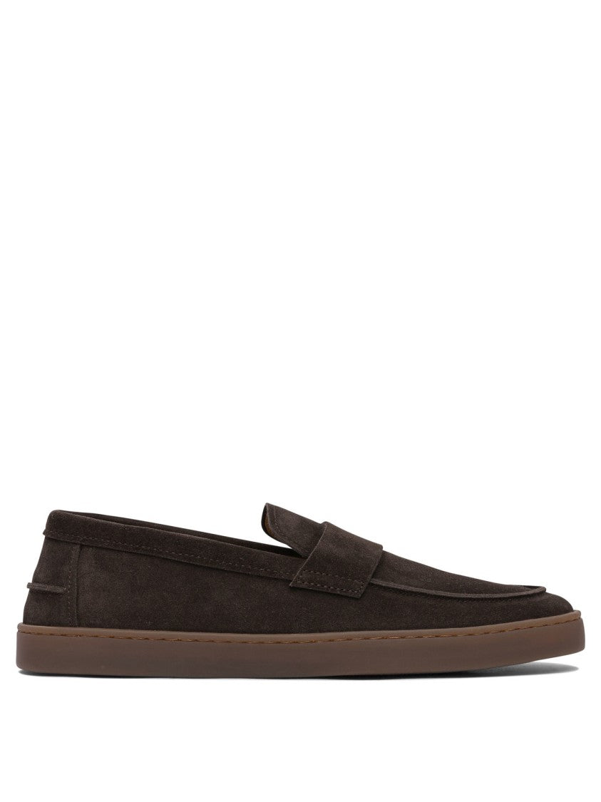 Henderson Baracco Slip-On Suede Loafers With Rubber Sole