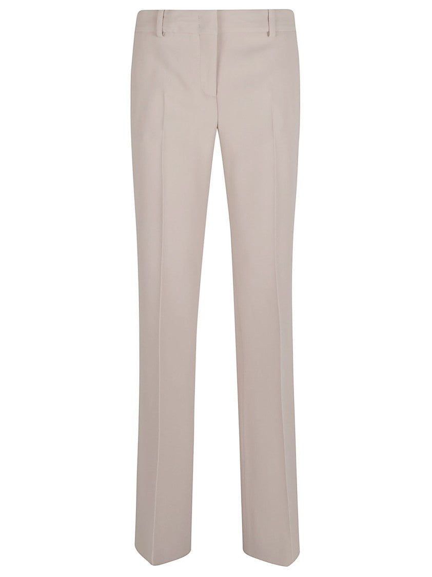 Ermanno Scervino Bootcut Trousers With Concealed Closure And Crease
