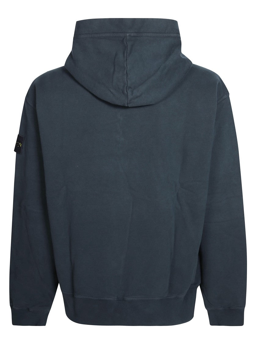 Stone Island Hoodie Sweater Relaxed-Fit Patch Hoodie