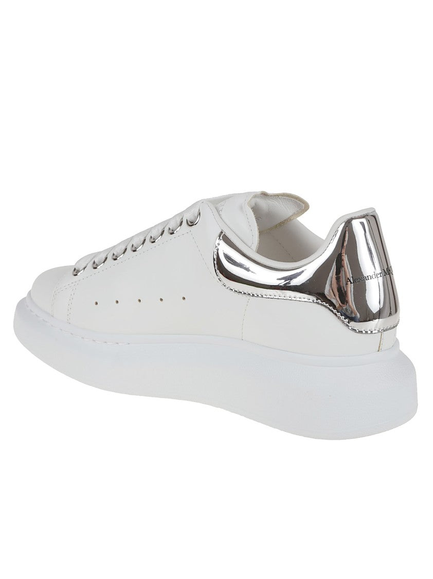Alexander Mcqueen Chunky White Leather Sneakers