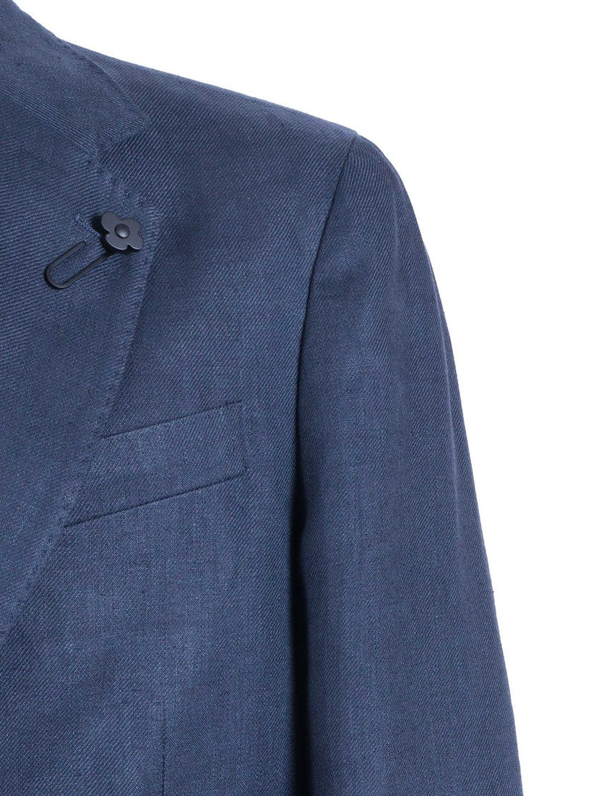 Lardini Roma Tailored 100 Linen Suit