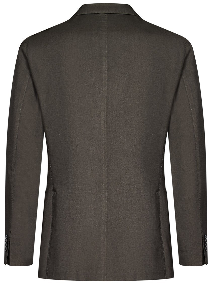 Boglioli Single-Breasted Blazer In Cashmere-Silk Blend