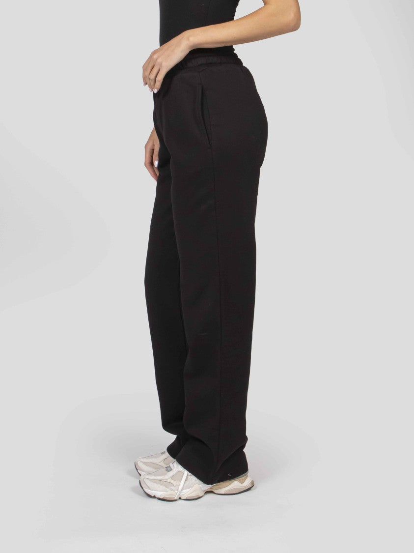 Dolce & Gabbana Embroidered Logo Patch Straight-Leg Sweatpants