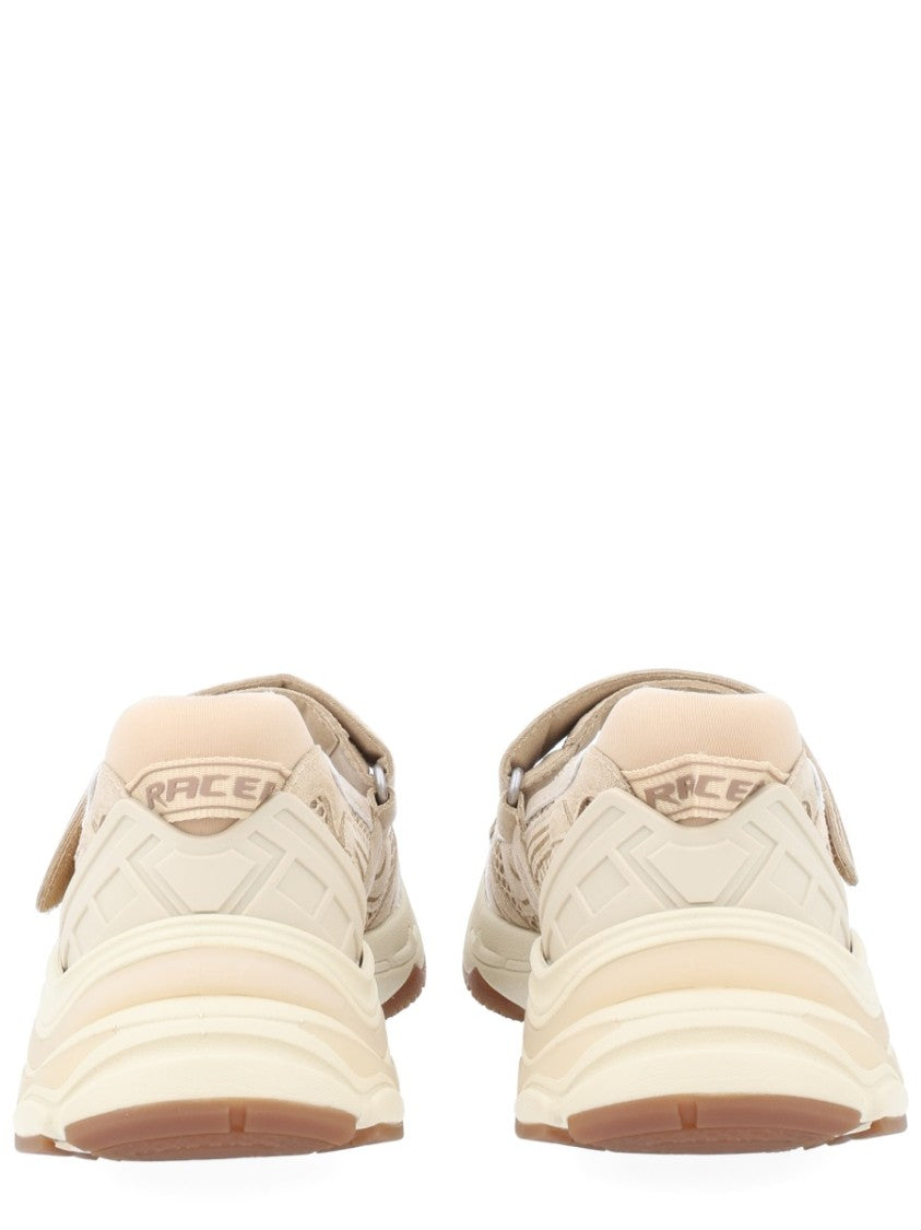 Ash Mary Jane Strap Suede Overlays Sneakers