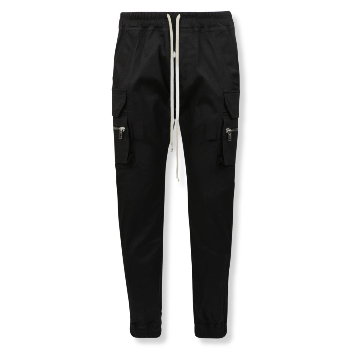 Rick Owens Cargo-Inspired Tapered Fit Pants With Elasticized Details
