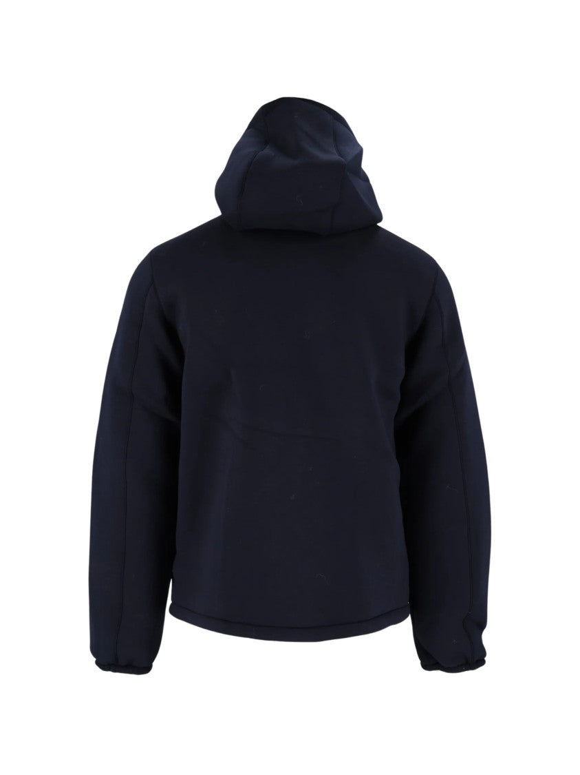 K-Way Jack Spacer Dual-Sided Reversible Hooded Jacket