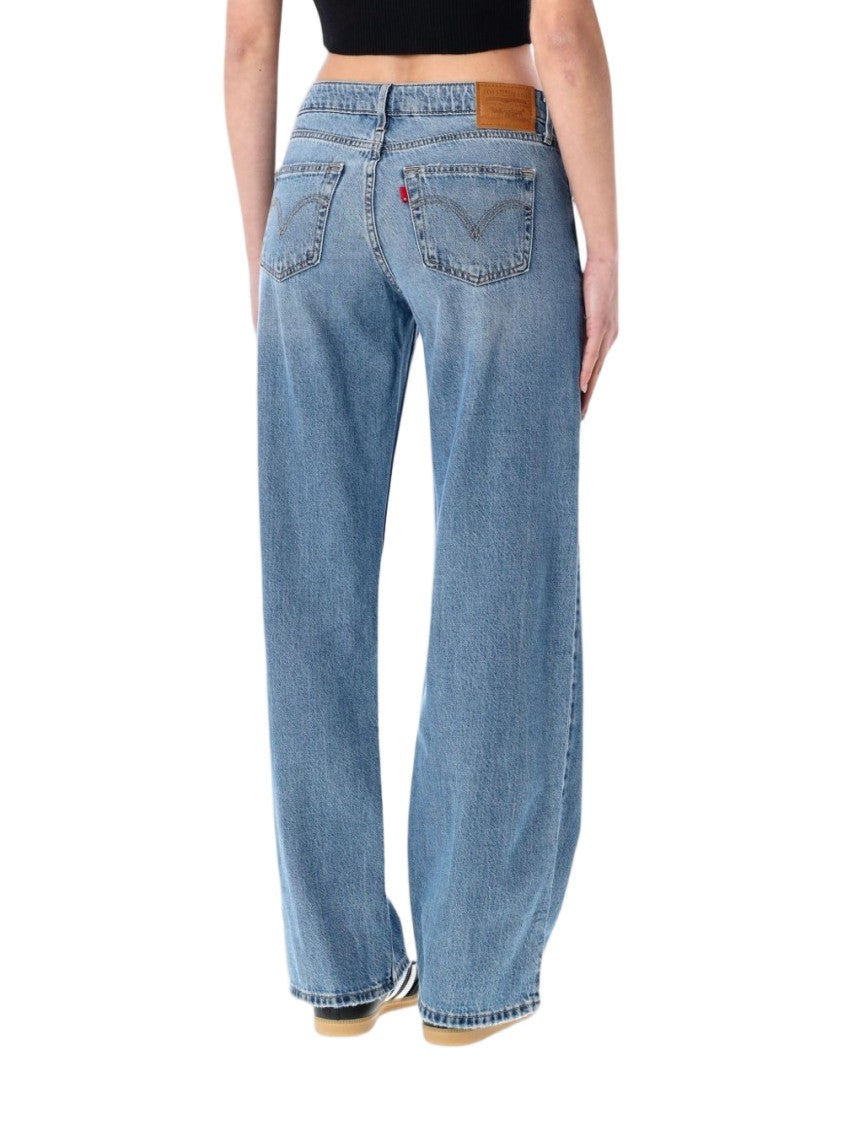 Levi's Blue Relaxed Faded Jeans