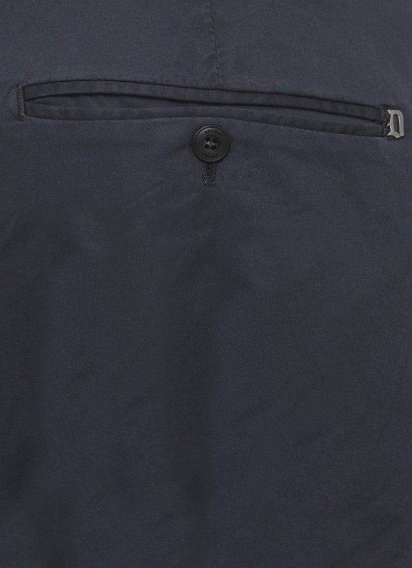 Dondup Blue Gaubert Cotton Chino Pants