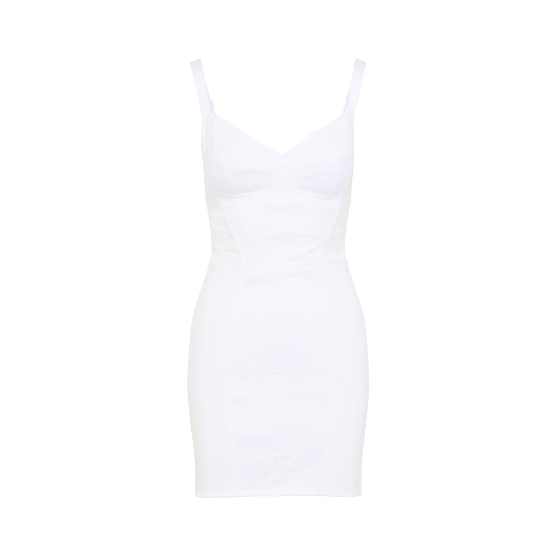 Dolce & Gabbana Optical White Dress