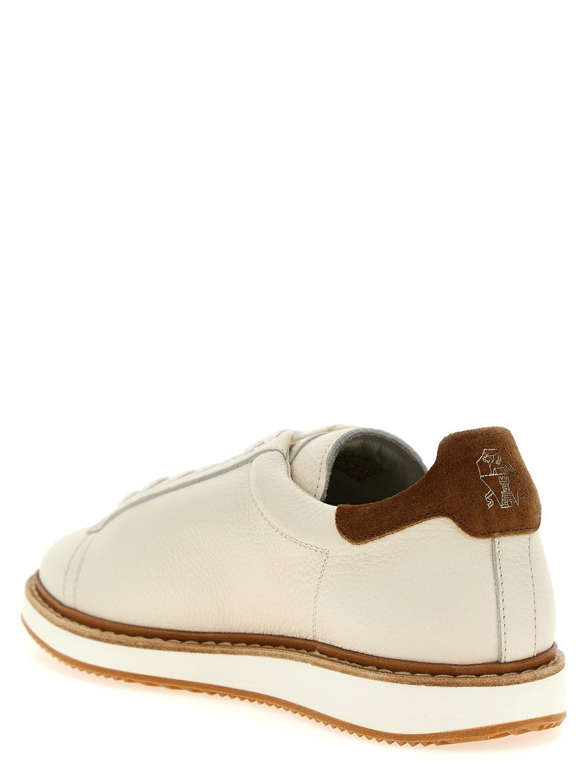 Brunello Cucinelli Low-Top Leather Sneakers