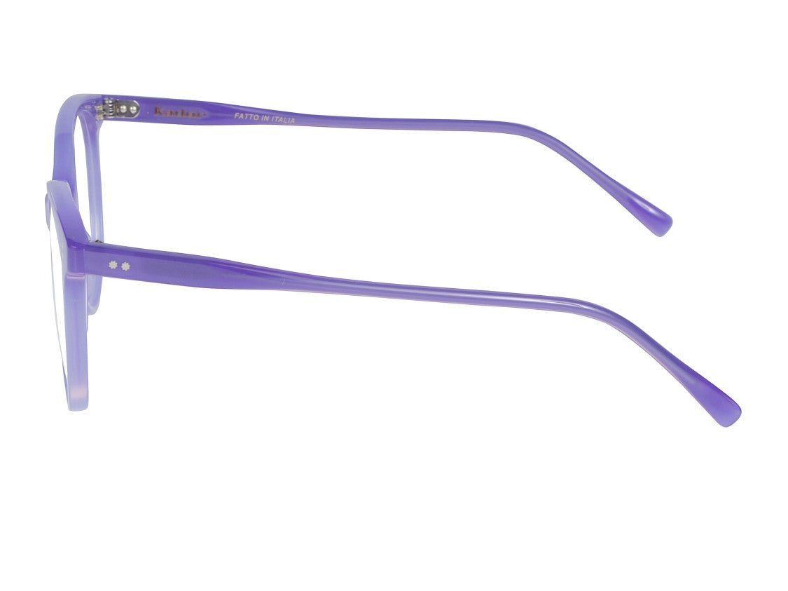Kador Cynda/N-52 Translucent Purple Cat-Eye Sunglasses
