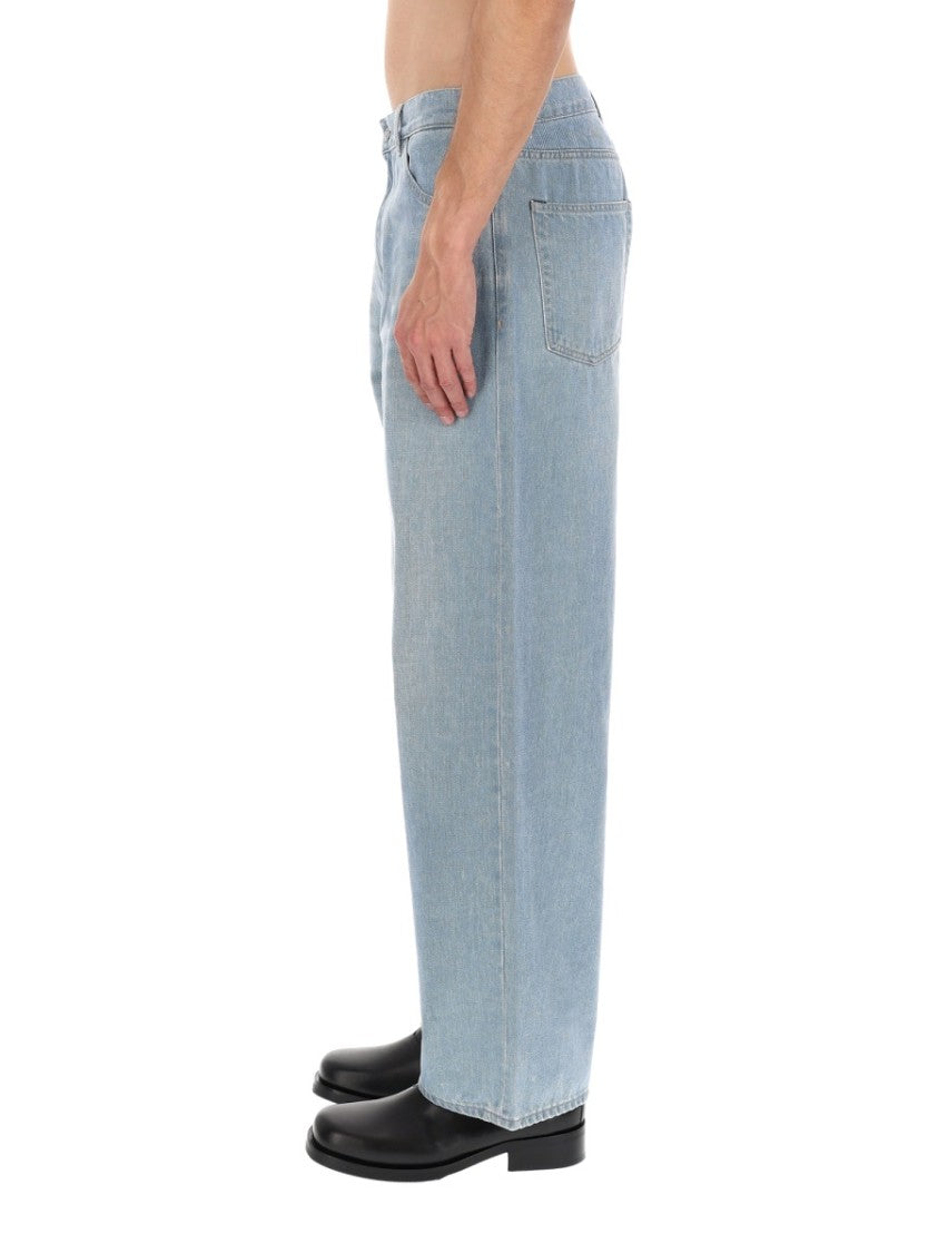 Our Legacy Vast Cut Relaxed Faded Jeans