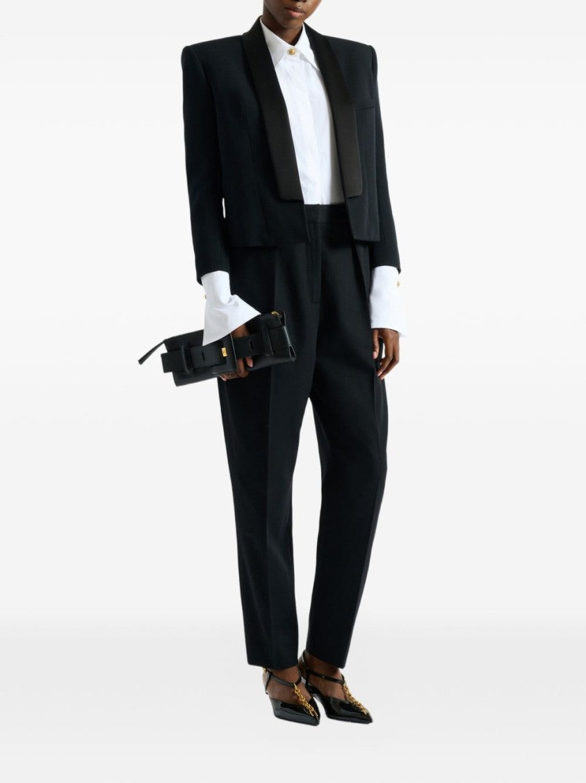 Balmain Classic White Shirt With Tailored Fit