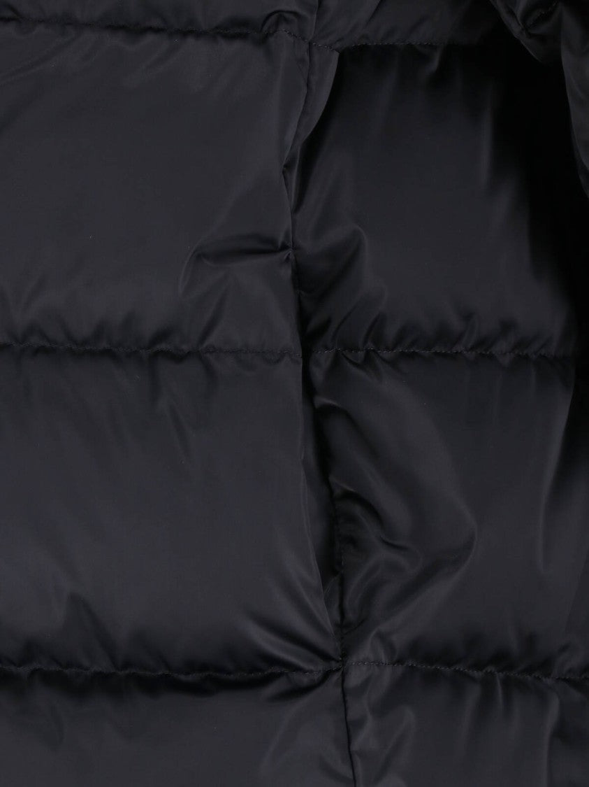 Herno Black Technical Fabric Down Jacket