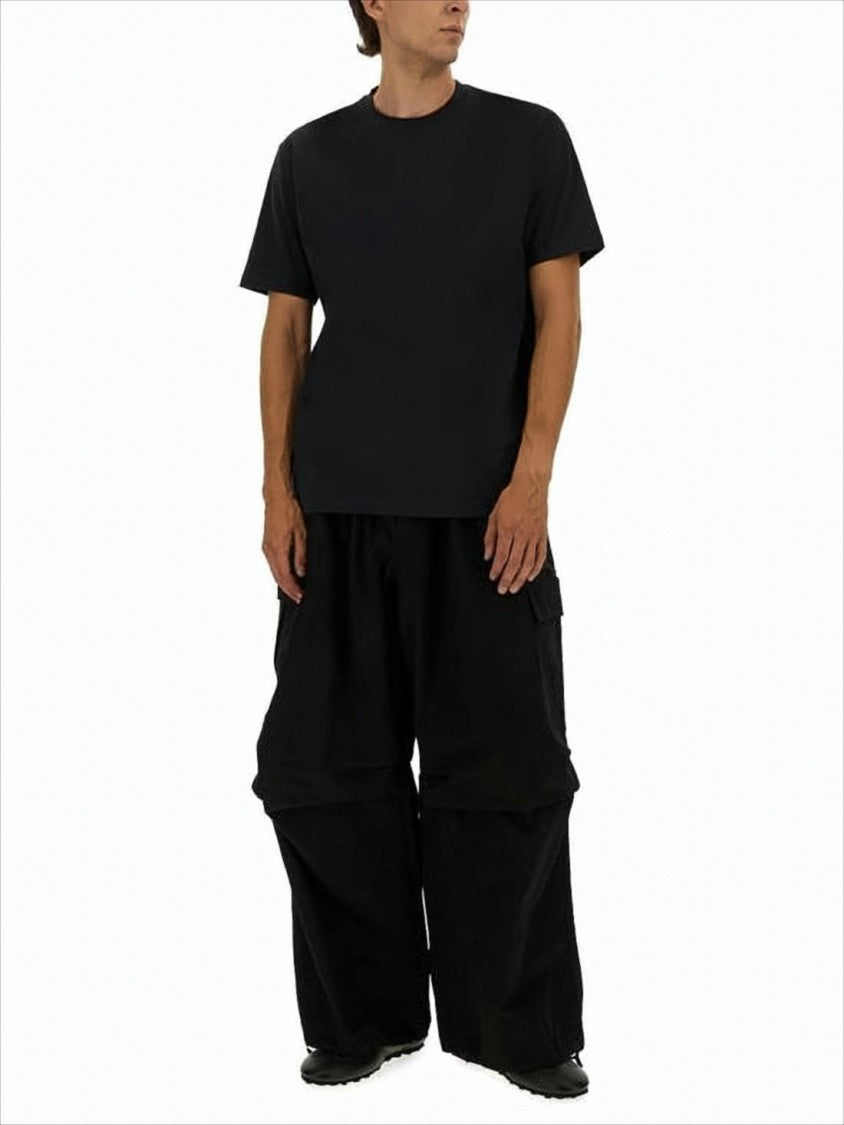 Y-3 Wide-Leg Casual Pants With Elastic Waistband