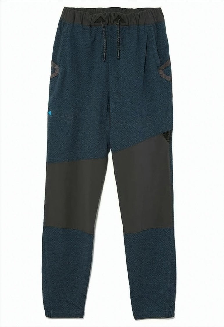 Klattermusen Textured Fabric Straight Pants With Elastic Waistband