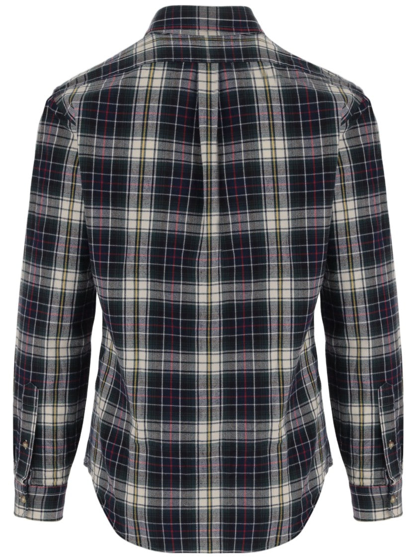 Polo Ralph Lauren Multi Checkered Button-Down Cotton Casual Shirt