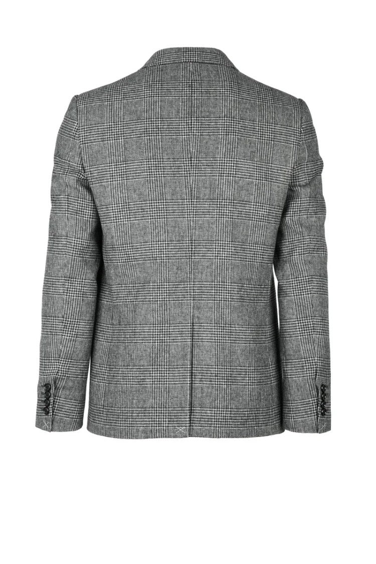 Celine Straight Wool Jacket - Grey