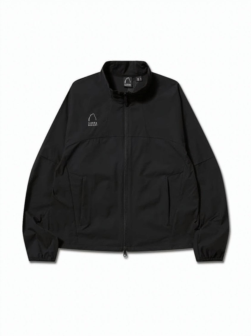 Sierra Designs Front-Zipper Black Jacket With Design