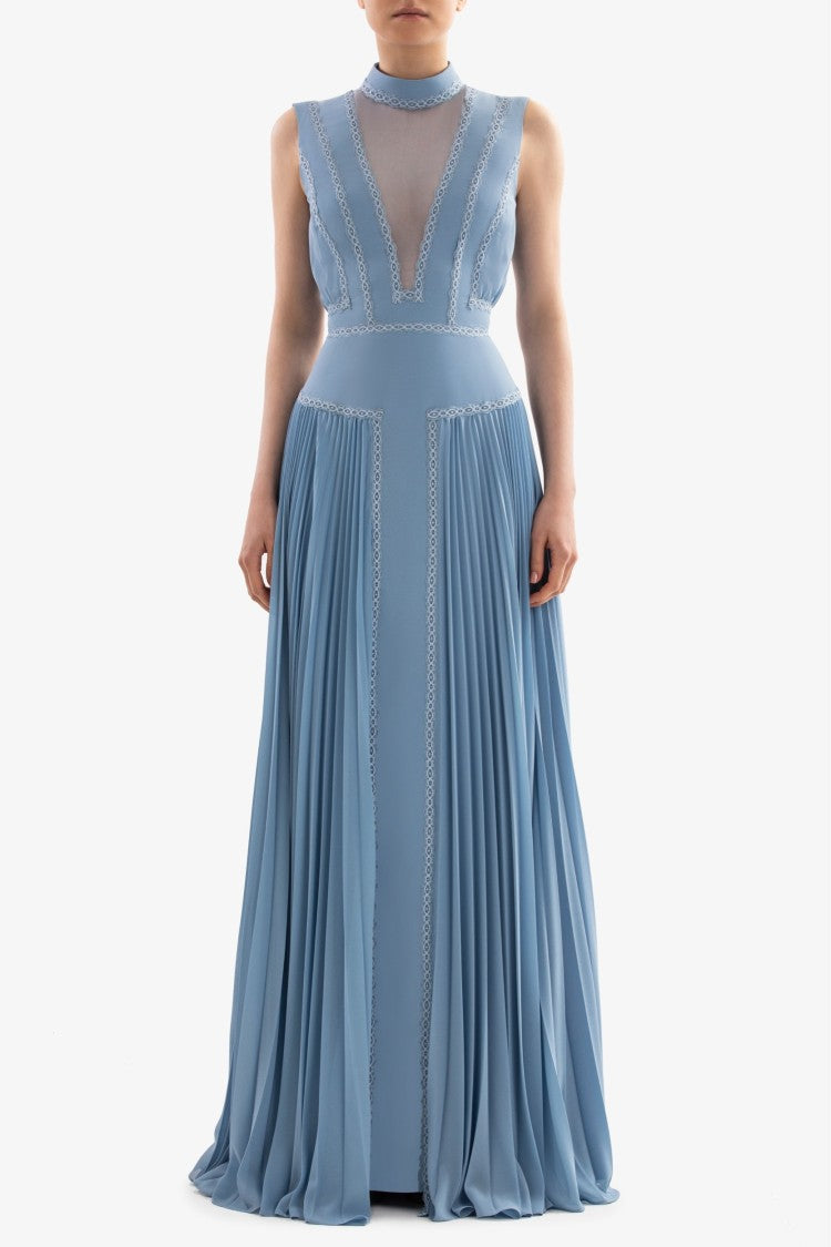 Saiid Kobeisy Crepe Georgette Dress