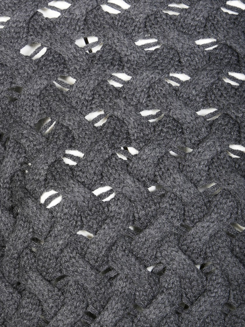 Parosh High Turtleneck Chunky Knit Sweater