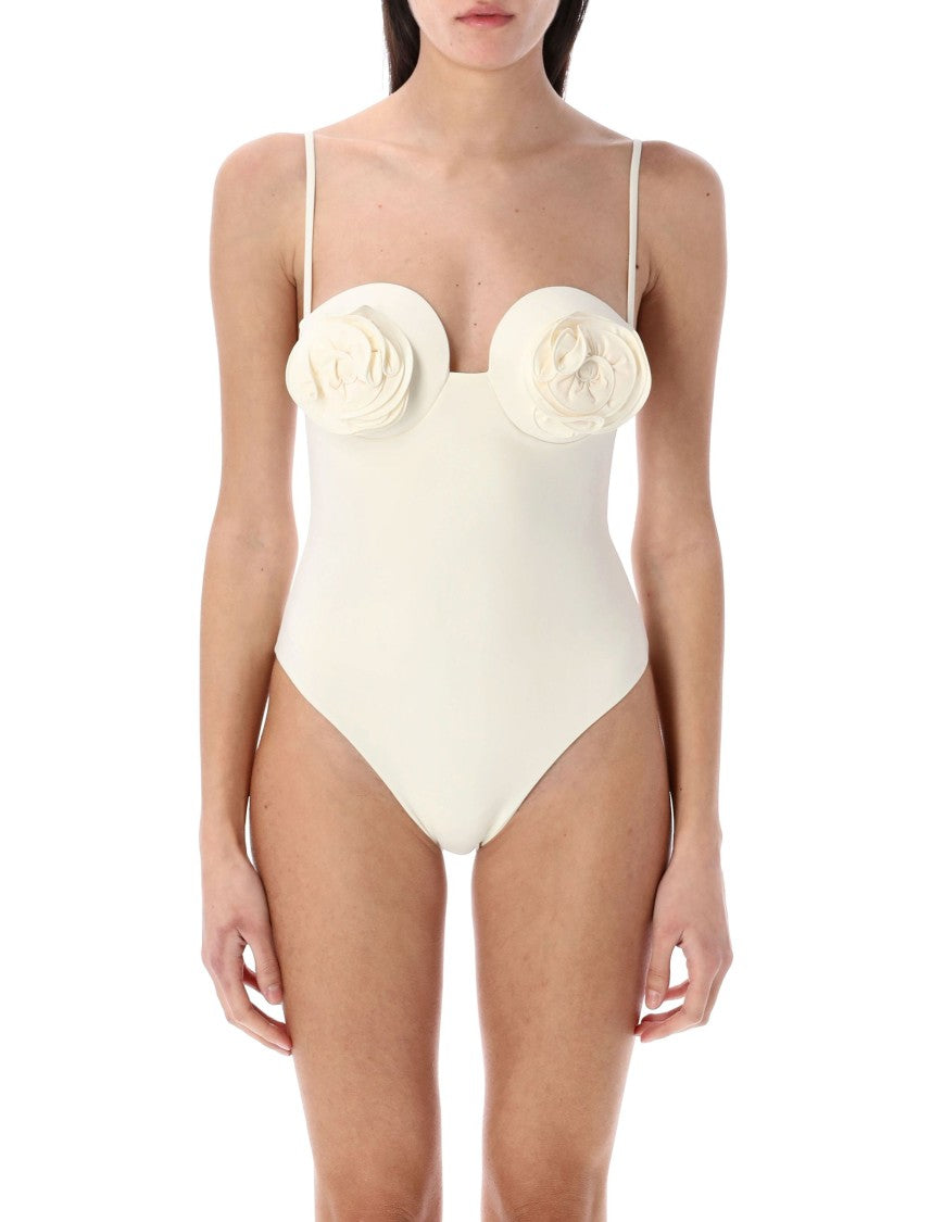 Magda Butrym One-Piece Swimsuit With Sweetheart Neckline