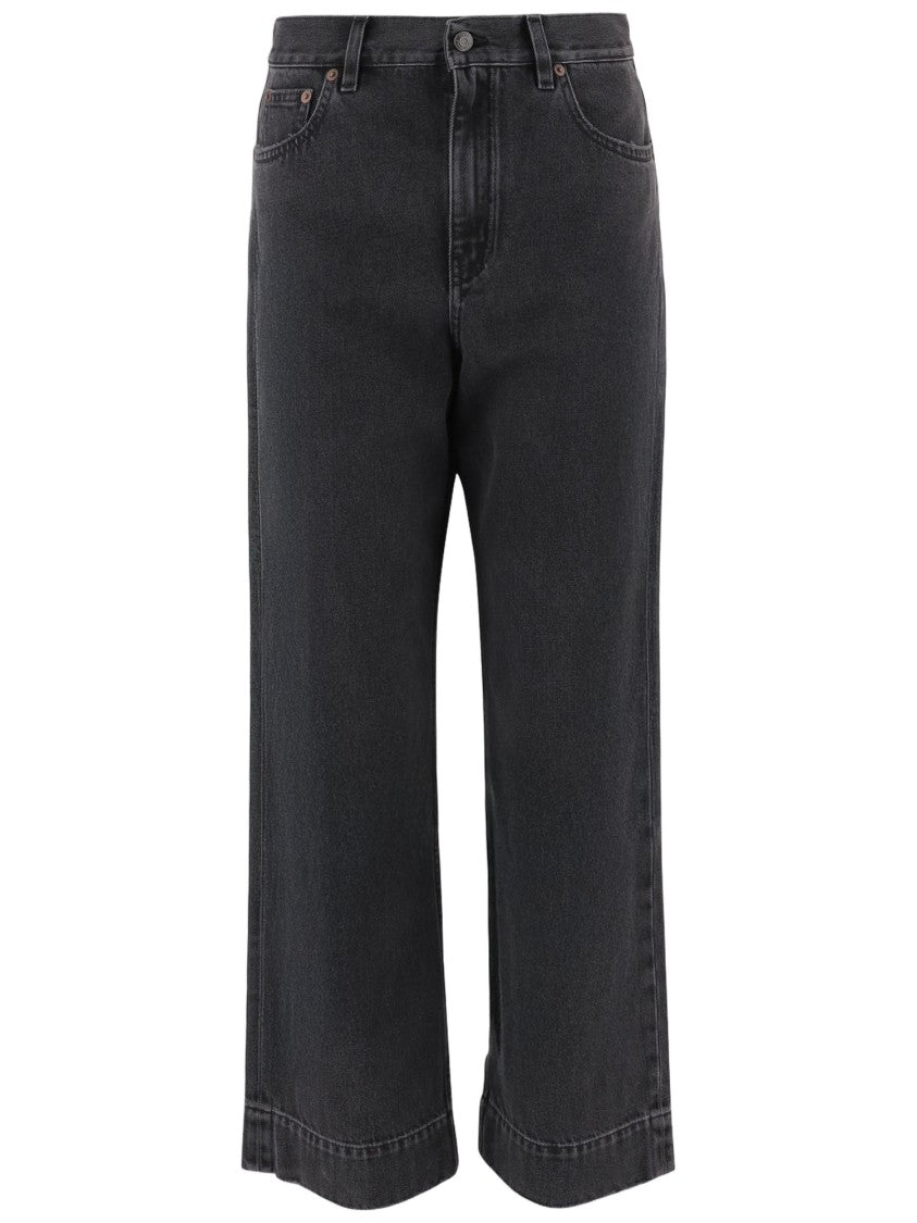 Chloé High-Waisted Short Denim Jeans