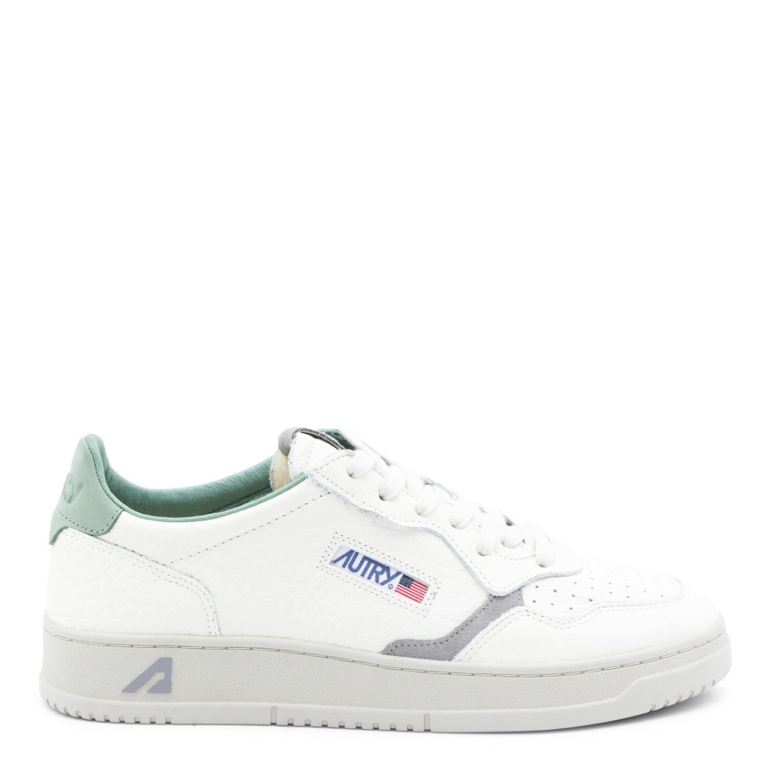 Autry Low-Top White Leather Sneakers