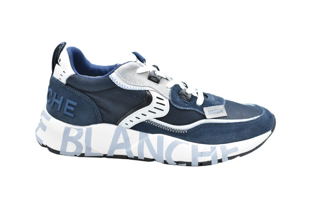 Voile Blanche Low-Top Sneakers With Bold Design