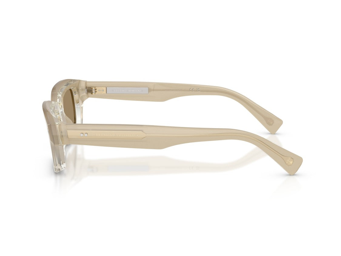 Brunello Cucinelli Translucent 0Bc4019s Acetate Oversized Square Sunglasses