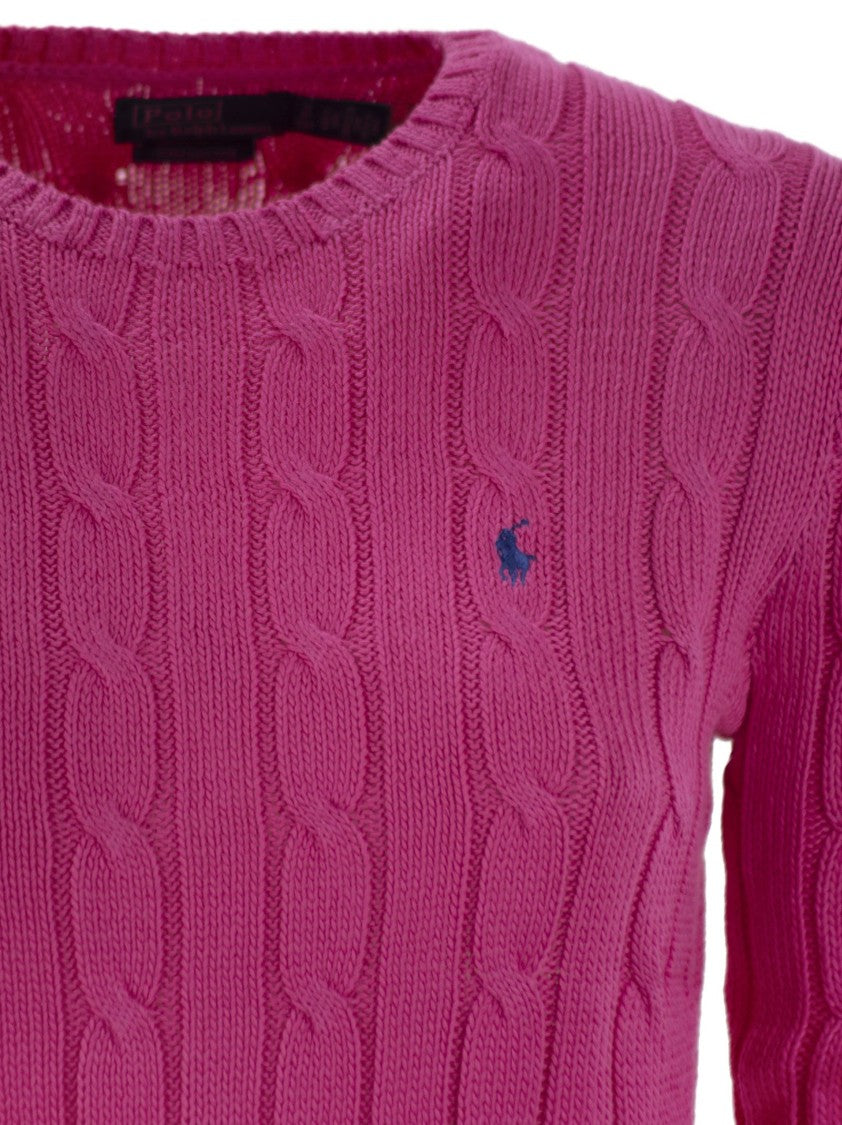 Polo Ralph Lauren Slim-Fit Cable Knit Sweater