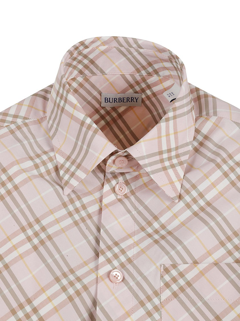 Burberry Classic Plaid Button-Down Shirt
