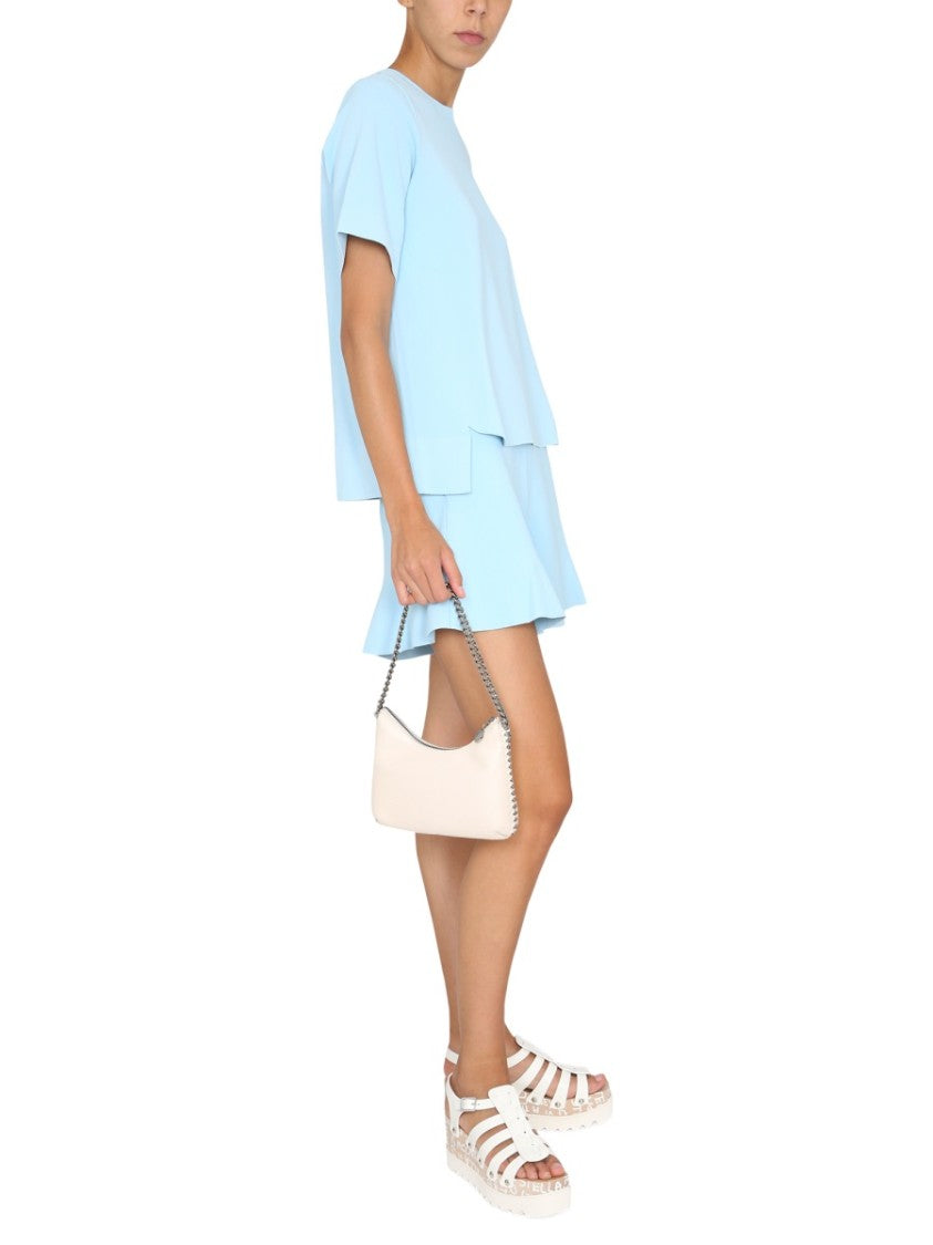 Stella Mccartney T-Shirt With Asymmetrical Hemline