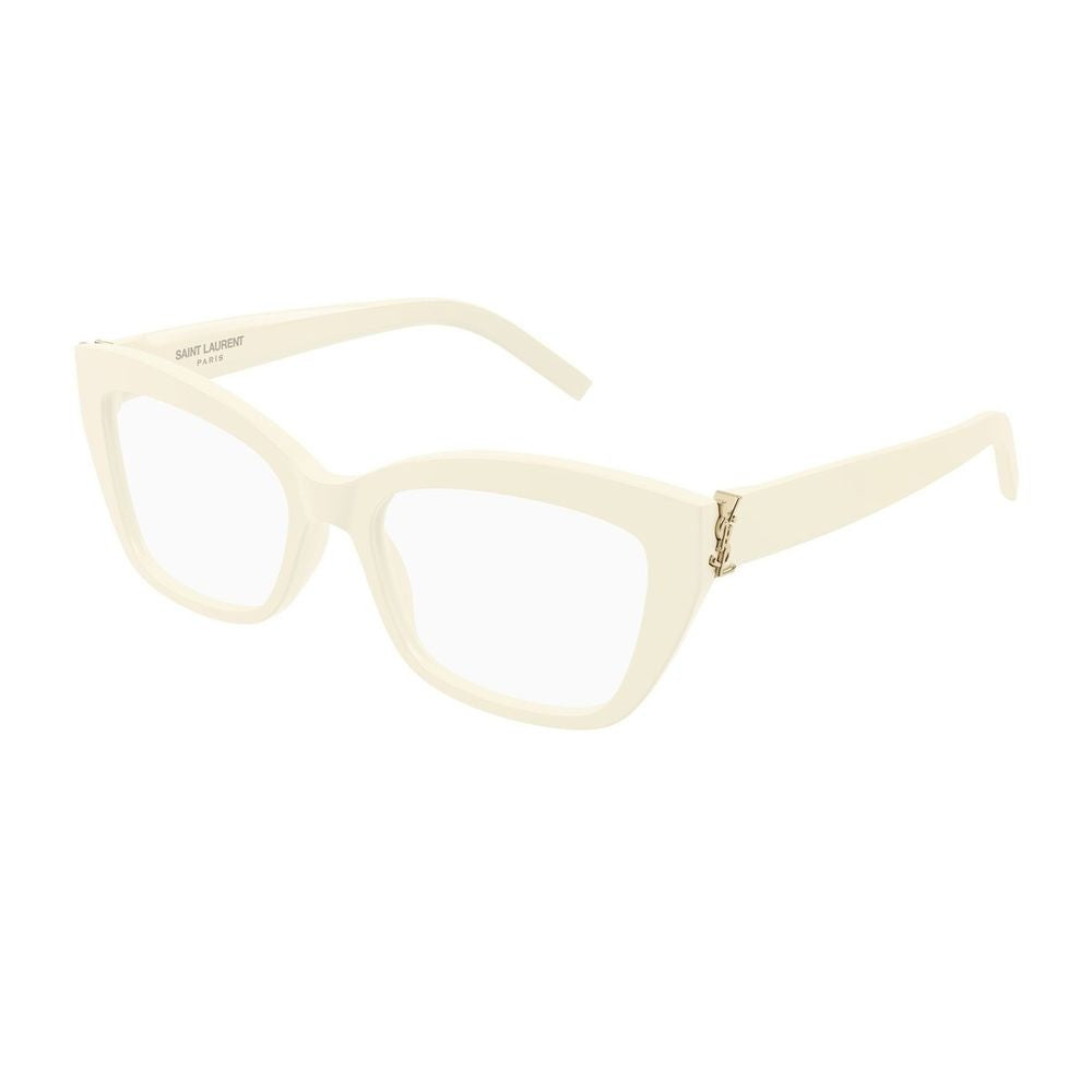 Saint Laurent Sl M117 Linea Monogram Geometric Cat Eye Optical Frame