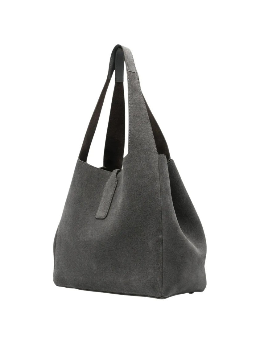 Hogan Suede Metallic H-Clasp Handbag