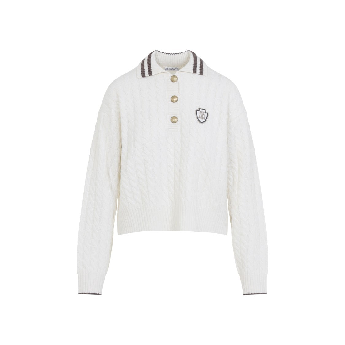 Brunello Cucinelli Cashmere Sport Club Pullover