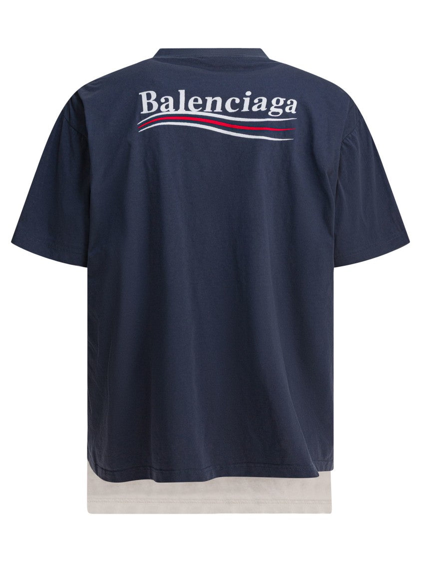 Balenciaga Double "Political Campaign" T-Shirt