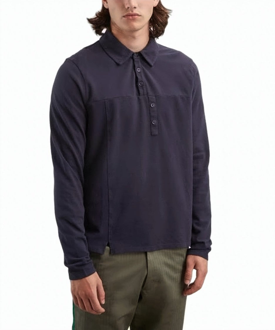 Paloma Wool Long-Sleeve Polo Shirt With Classic Collar
