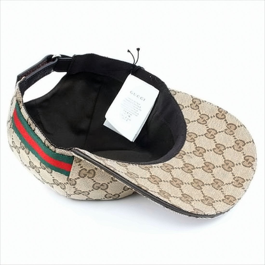 Gucci Structured Monogram Baseball Cap
