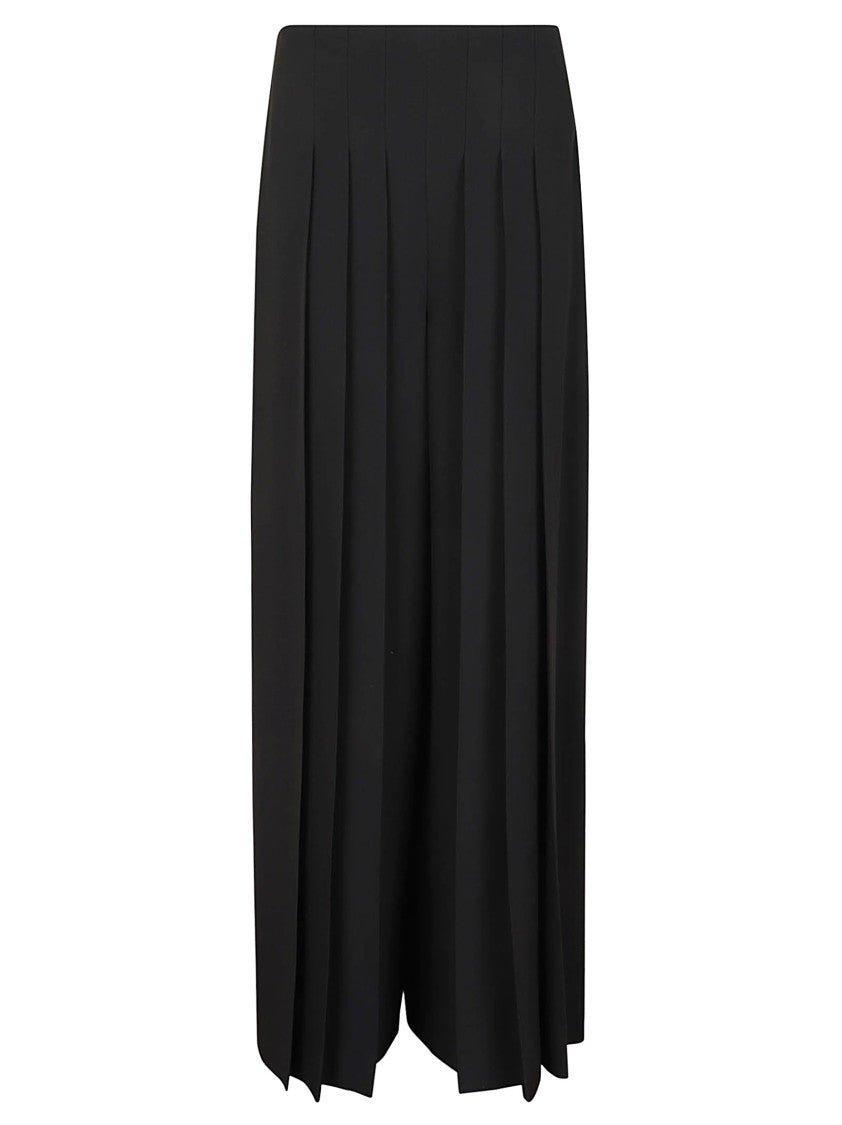 Alberta Ferretti Wide-Leg High-Waisted Trousers