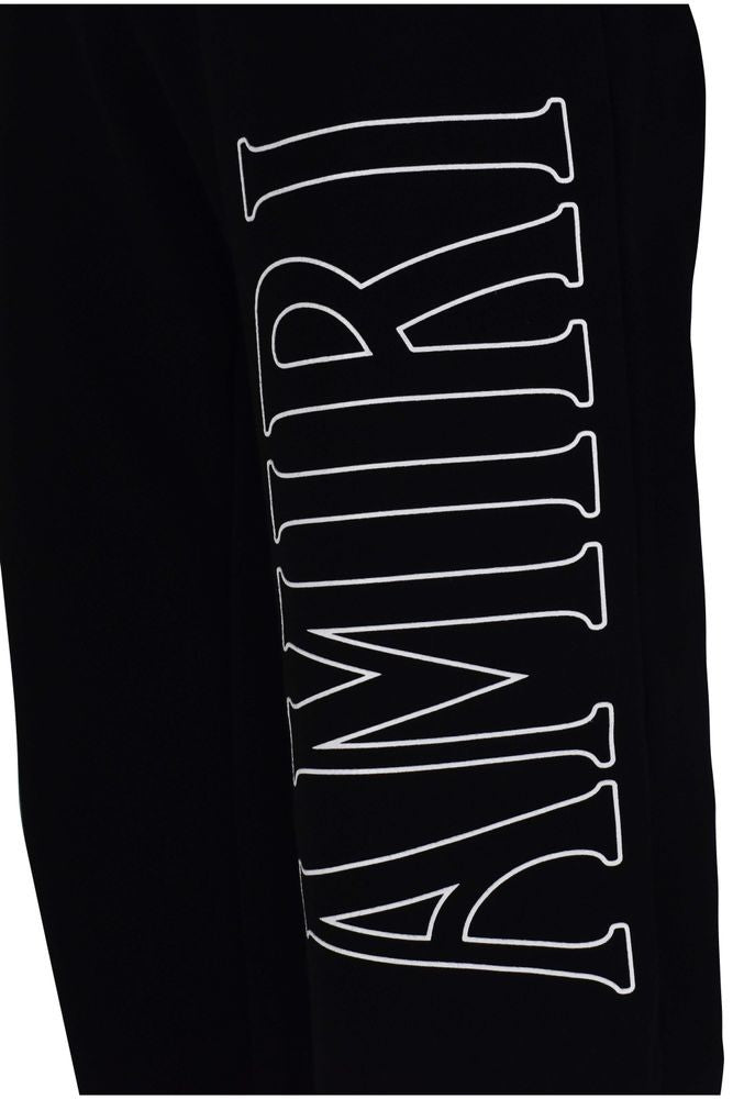 Amiri Black Cotton Jogging Pants