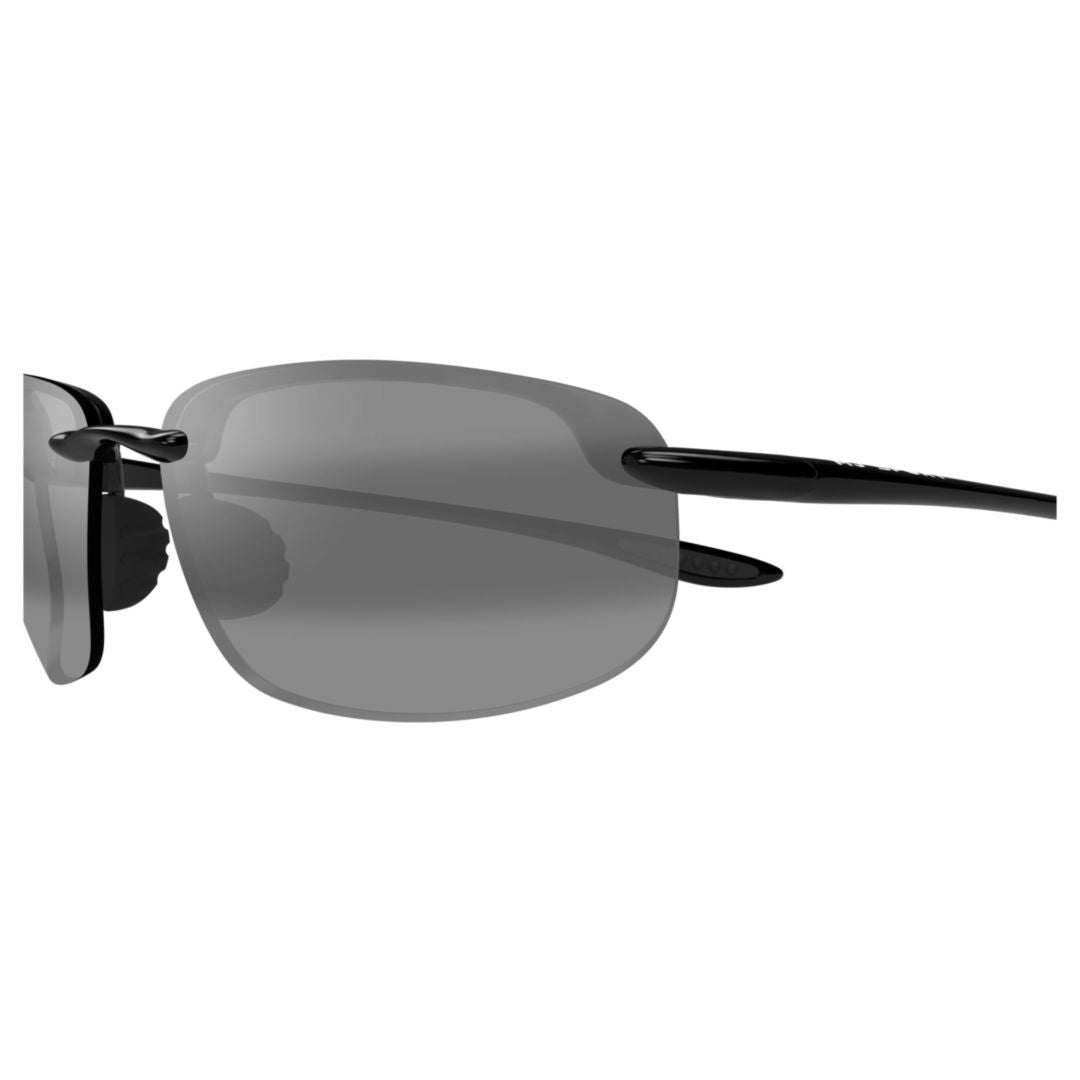 Maui Jim Hookipa Rimless Sunglasses With Rectangular Lenses