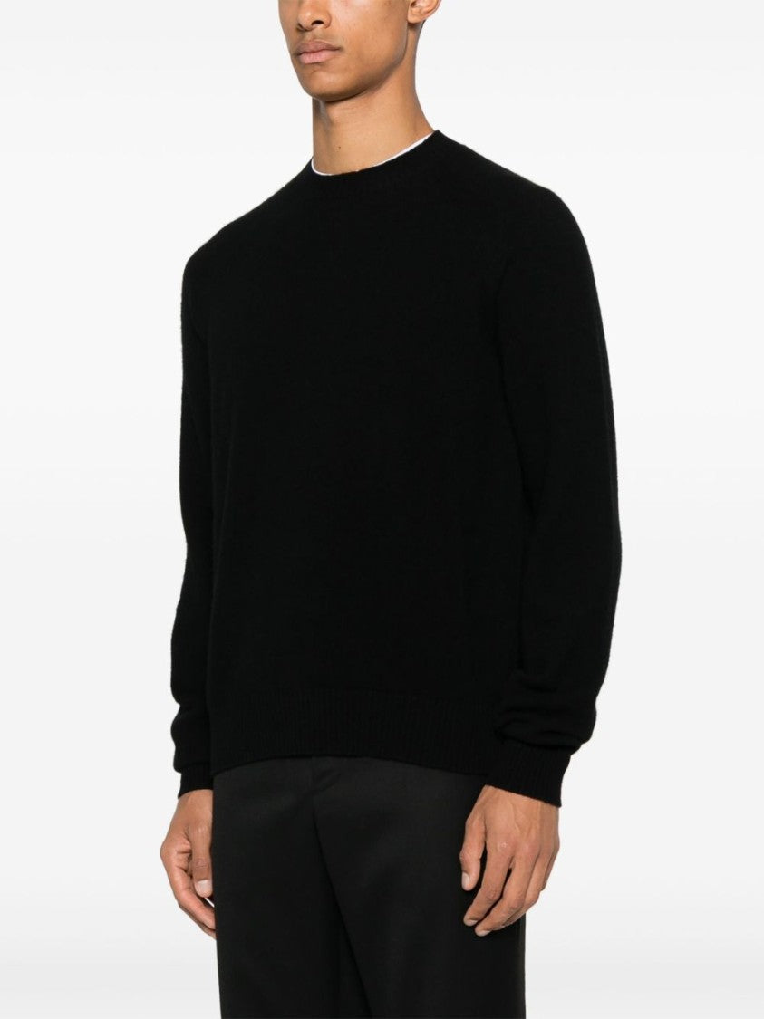 Tom Ford Crew Neck Cashmere-Lambswool Knitwear